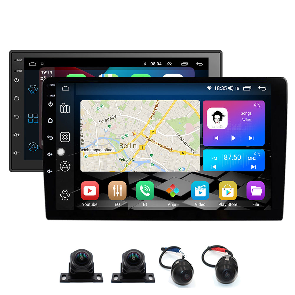 2din Car Radio Carplay Auto 360Camera for Toyota Volkswagen VW Hyundai Kia Renault Suzuki Honda Audi Lada Nissan Car DVD Player